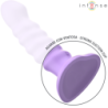 INTENSO - VIBRADOR BRENDA TALLA M DISEÑO ESPIRAL 10 VIBRACIONES MORADO CONTROL REMOTO