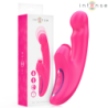 VIBRADOR INTENSO - EMI 13,5 CM MULTIFUNCIÓN 3 EN 1 10 VIBRACIONES ROSA