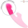 VIBRADOR INTENSO - EMI 13,5 CM MULTIFUNCIÓN 3 EN 1 10 VIBRACIONES ROSA