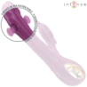INTENSO - VIBRADOR MULTIFUNCIÓN HALLE CON LENGUA ESTIMULANTE DELFÍN MORADA