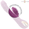 INTENSO - VIBRADOR MULTIFUNCIÓN HALLE CON LENGUA ESTIMULANTE DELFÍN MORADA