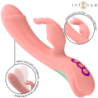 INTENSO - VIBRADOR RACHEL RABBIT 5 VIBRACIONES ROSA