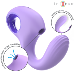 INTENSO - VIBRADOR Y ESTIMULADOR BAXTER VIOLETA