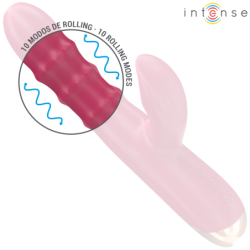 INTENSO - VIBRADOR MULTIFUNCIÓN CHLOE 3 EN 1 ROJO