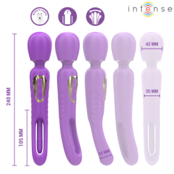 INTENSO - VARITA VIBRADORA CHRISTY CON LENGUA APLASTANTE
