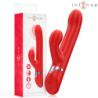 INTENSO - VIBRADOR MULTIFUNCIÓN LELE ROTATIVO, OSCILANTE Y ESTIMULANTE ROJO