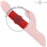 INTENSO - VIBRADOR MULTIFUNCIÓN LELE ROTATIVO, OSCILANTE Y ESTIMULANTE ROJO