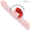 INTENSO - VIBRADOR MULTIFUNCIÓN LELE ROTATIVO, OSCILANTE Y ESTIMULANTE ROJO