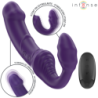INTENSE - VIBRADOR DOBLE JILL DE 20 CM, COLOR MORADO, CON CONTROL REMOTO