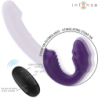 INTENSE - VIBRADOR DOBLE JILL DE 20 CM, COLOR MORADO, CON CONTROL REMOTO