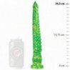 ÉPICO - DILDO HYLOS DESLIZAMIENTO VERDE
