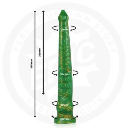 ÉPICO - DILDO HYLOS DESLIZAMIENTO VERDE