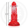 EPIC - DILDO AGNIS FUEGO CARMESÍ