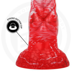 EPIC - DILDO AGNIS FUEGO CARMESÍ