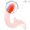 INTENSO - VIBRADOR Y ESTIMULADOR PAULINA EN FORMA DE U ROJO