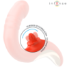 INTENSO - VIBRADOR Y ESTIMULADOR PAULINA EN FORMA DE U ROJO