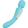 LELO - VIBRADOR CON INTERRUPTOR WANDA DOBLE ESTIMULACIÓN AQUA
