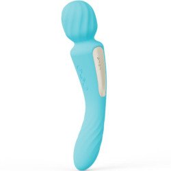 LELO - VIBRADOR CON INTERRUPTOR WANDA DOBLE ESTIMULACIÓN AQUA