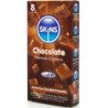 SKINS - PAQUETE DE 8 CONDONES PREMIUM SABOR CHOCOLATE