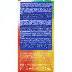CONDONES SKINS - PAQUETE DE 8 CONDONES PREMIUM MULTISABORES