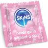 SKINS - PAQUETE DE 8 CONDONES PREMIUM CON SABOR A CHICLE