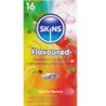 CONDONES SKINS - PAQUETE DE 16 CONDONES PREMIUM MULTISABORES