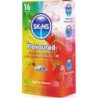 CONDONES SKINS - PAQUETE DE 16 CONDONES PREMIUM MULTISABORES