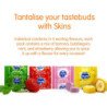 CONDONES SKINS - PAQUETE DE 16 CONDONES PREMIUM MULTISABORES
