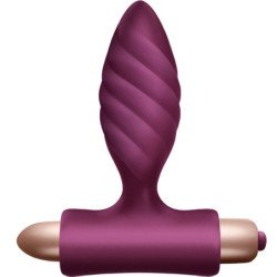 CLIMAXIMUM - KIT DESEO VIBRADOR RETORCIDO + TAPÓN ANAL
