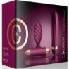 CLIMAXIMUM - KIT DESEO VIBRADOR RETORCIDO + TAPÓN ANAL