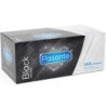 PASANTE - PRESERVATIVOS DE TERCIOPELO NEGRO CAJA DE 144 UNIDADES