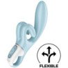 SATISFACTOR - TOC ME RABBIT VIBRATION BLUE