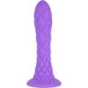 SILEXD - DILDO DE ENSUEÑO FANTASÍA LÍQUIDO DE SILICONA TERMOREACTIVA VIOLETA 18,5 CM