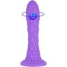 SILEXD - DILDO DE ENSUEÑO FANTASÍA LÍQUIDO DE SILICONA TERMOREACTIVA VIOLETA 18,5 CM
