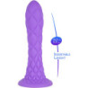 SILEXD - DILDO DE ENSUEÑO FANTASÍA LÍQUIDO DE SILICONA TERMOREACTIVA VIOLETA 18,5 CM