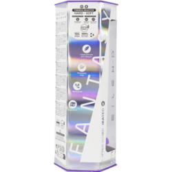 SILEXD - DILDO DE ENSUEÑO FANTASÍA LÍQUIDO DE SILICONA TERMOREACTIVA VIOLETA 18,5 CM