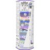 SILEXD - DILDO DE ENSUEÑO FANTASÍA LÍQUIDO DE SILICONA TERMOREACTIVA VIOLETA 18,5 CM