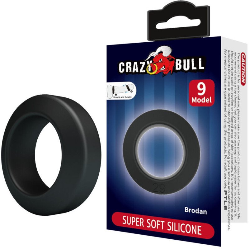 CRAZY BULL - ANILLO DE SILICONA BRODAN MODELO 9