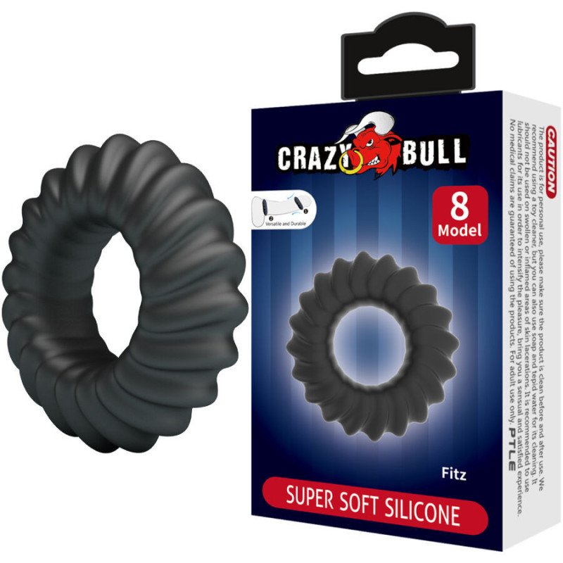 CRAZY BULL - ANILLO DE SILICONA FITZ MODELO 8