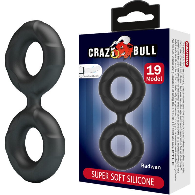 CRAZY BULL - ANILLO DE SILICONA DOBLE RADWAN MODELO 19