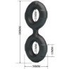 CRAZY BULL - RADWAN ANILLO DOBLE SILICONA MODELO 19