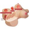 CRAZY BULL - EMMA TORSO FEMENINO REALISTA VAGINA Y ANAL 4.8 KG