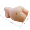 CRAZY BULL - GRACE TORSO FEMENINO REALISTA VAGINA Y ANO 7,5 KG