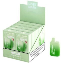 LOST MARY - VAPORIZADOR DE NICOTINA BM600 2% DESECHABLE DOBLE MANZANA