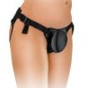 PASSION - ANUVERA SET SUJETADOR + TANGA NEGRO L/XL