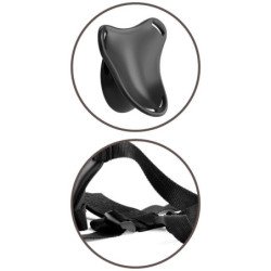 PASSION - ANUVERA SET SUJETADOR + TANGA NEGRO L/XL