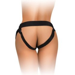 PASSION - CONJUNTO DE SUJETADOR + TANGA ANUVERA NEGRO S/M