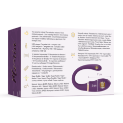 WOMANIZER - PREMIUM 2 ESTIMULADOR DE CLÍTORIS BURDEOS