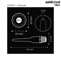 JUGUETES PARA ADICTOS - LIMPIADOR ANAL CON ADAPTADOR UNIVERSAL MODELO 1