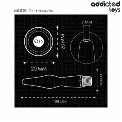 JUGUETES PARA ADICTOS - LIMPIADOR ANAL CON ADAPTADOR UNIVERSAL MODELO 2
